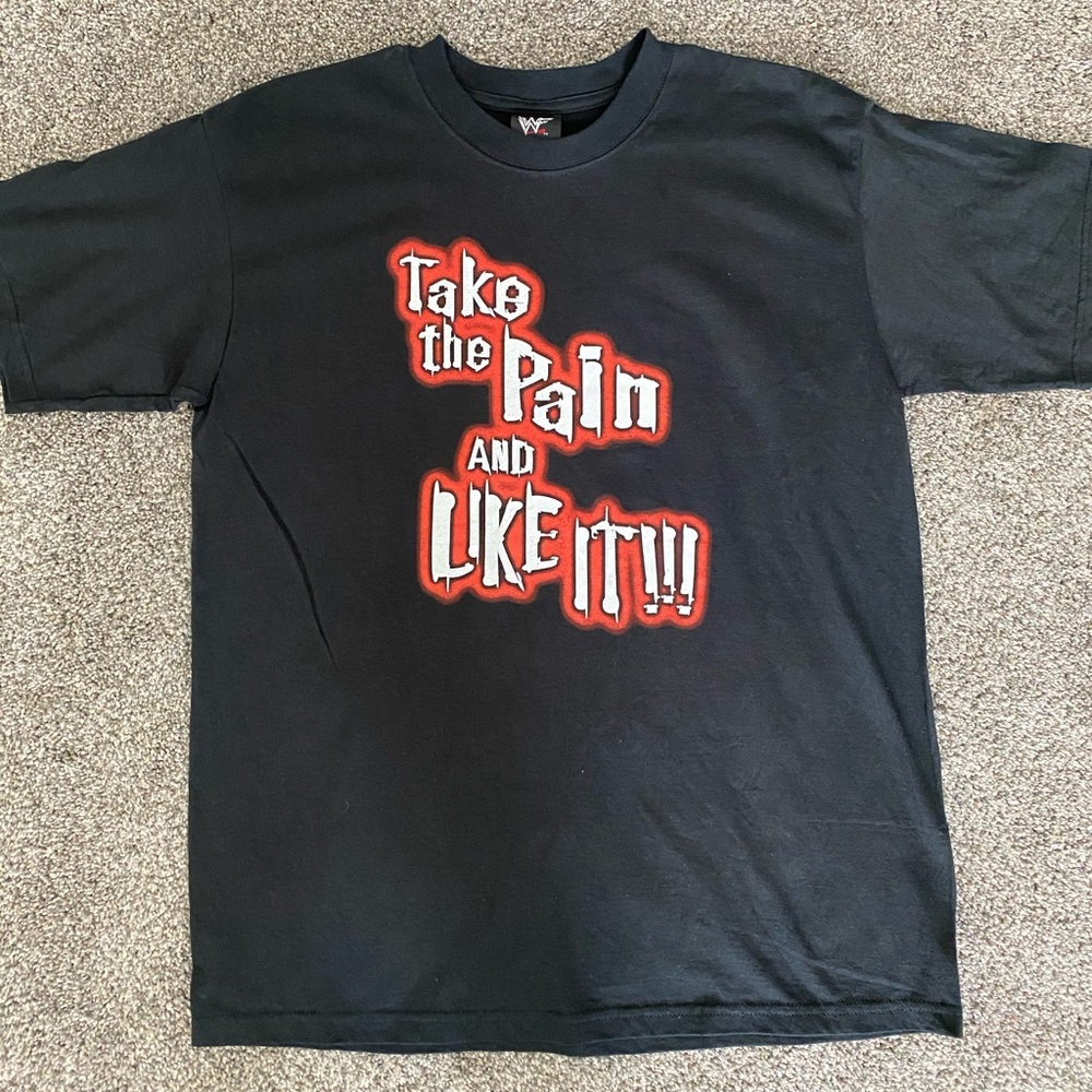 Vintage WWF Steve Blackman T Shirt